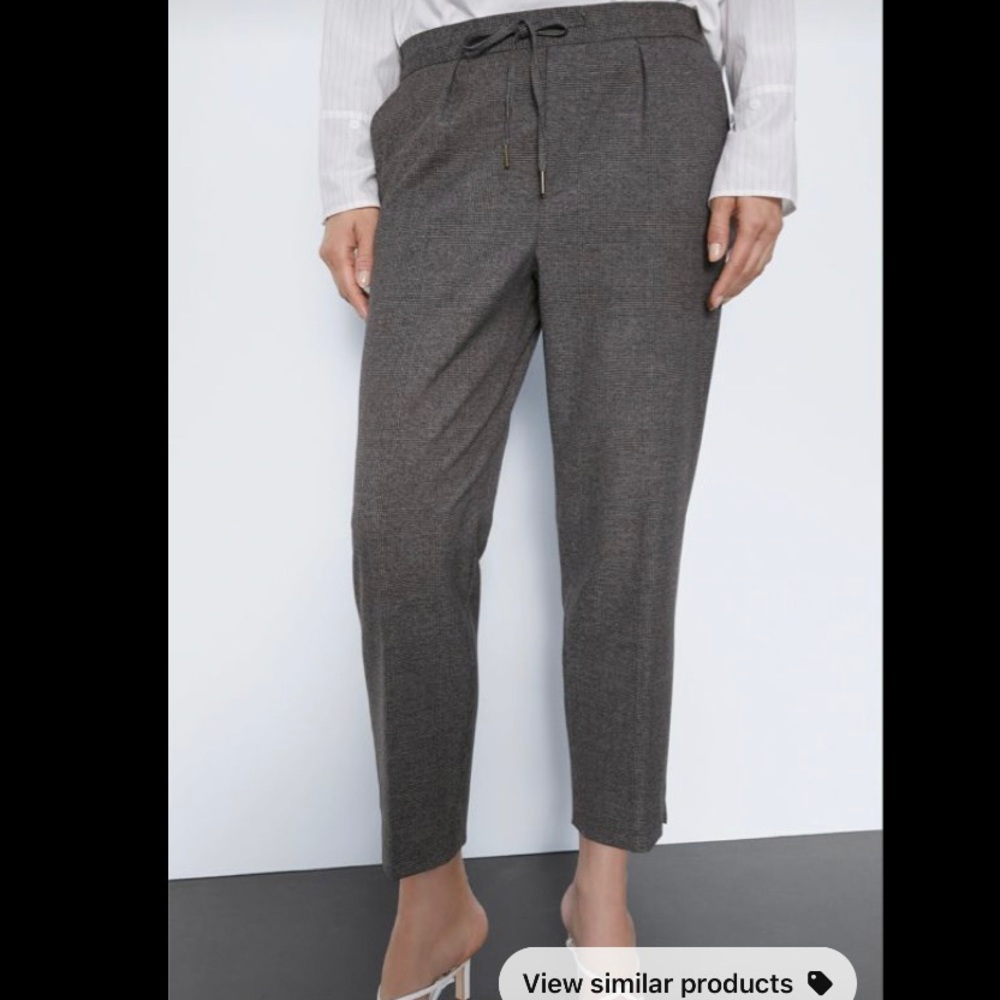 NWOT Zara Plaid Pants